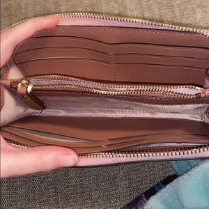 Kate Spade Rose Gold Glitter Wallet